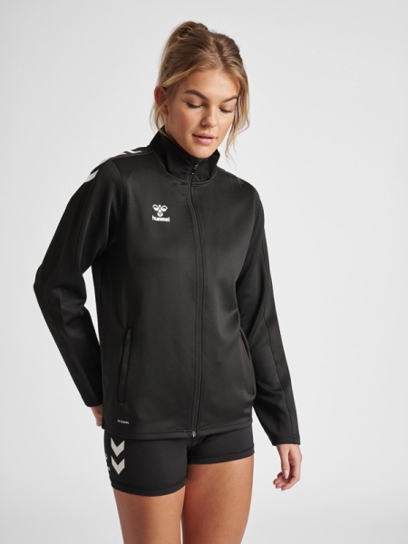 Damen Trainingsjacke Hummel Core XK Poly Zip - Schwarz